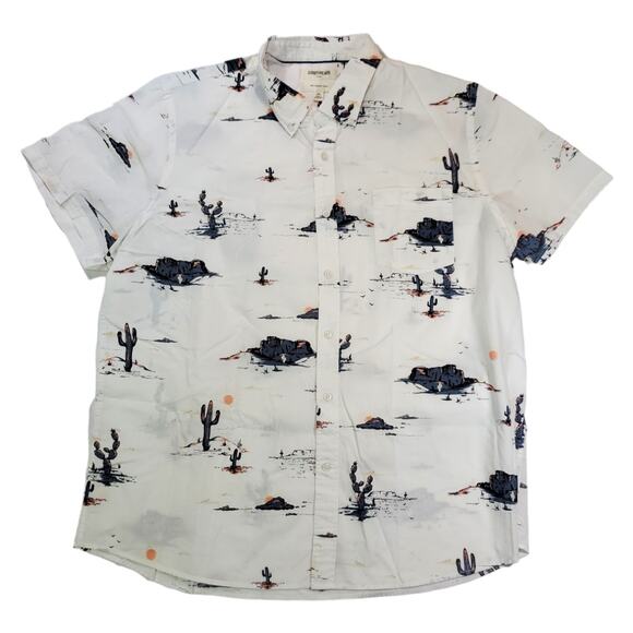 Goodthreads | Slim Poplin Cactus Shirt | Size XXL - Picture 1 of 4